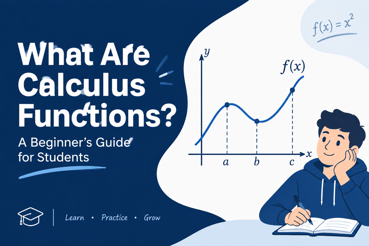 What Are Calculus Functions? A Beginner's Guide for Students